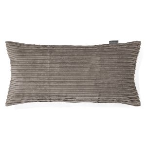 Jättimäinen Tyynynsuojus 40 x 70cm - Vakosametti Grafiitti